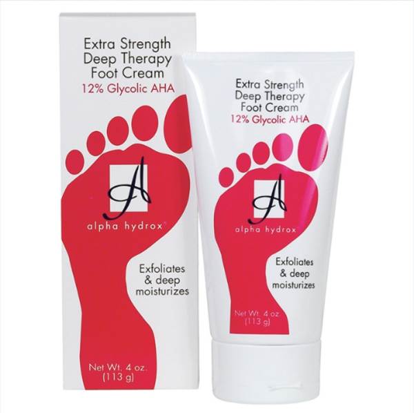 Alpha Hydrox Extra Strength Deep Therapy Foot Cream 4 oz. American